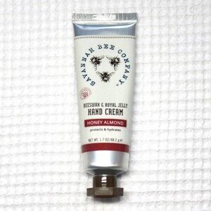 NWT Savannah Bee Company Honey Almond Beeswax and Royal Jelly Hand Cream